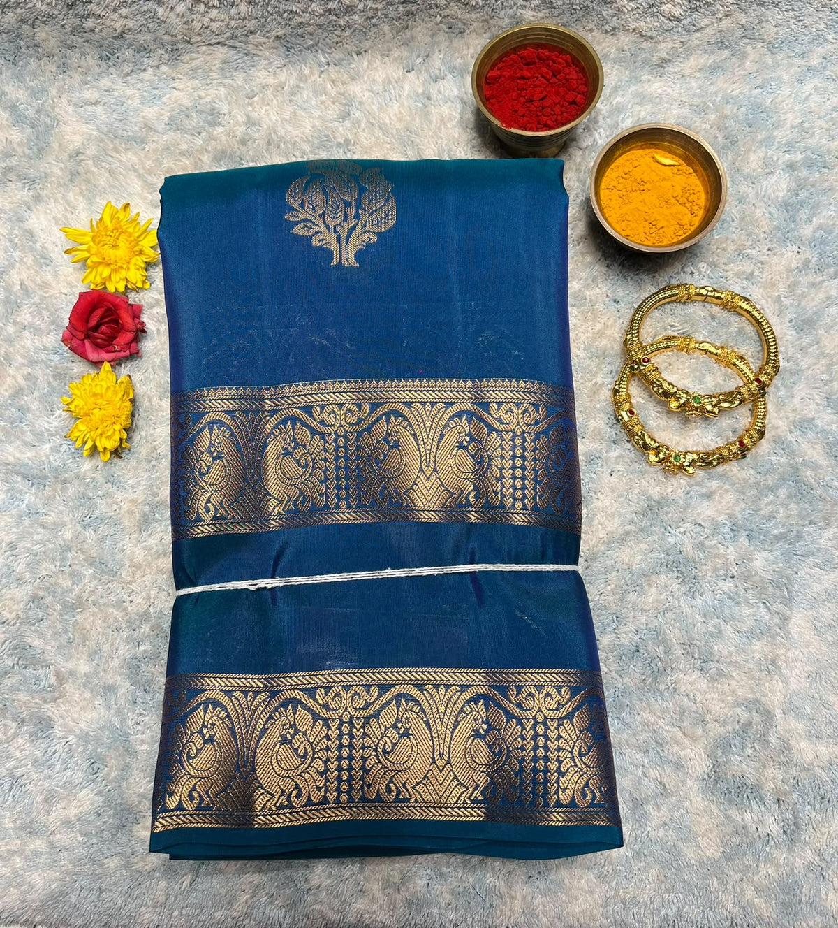 Kanchi Mix Silk Saree