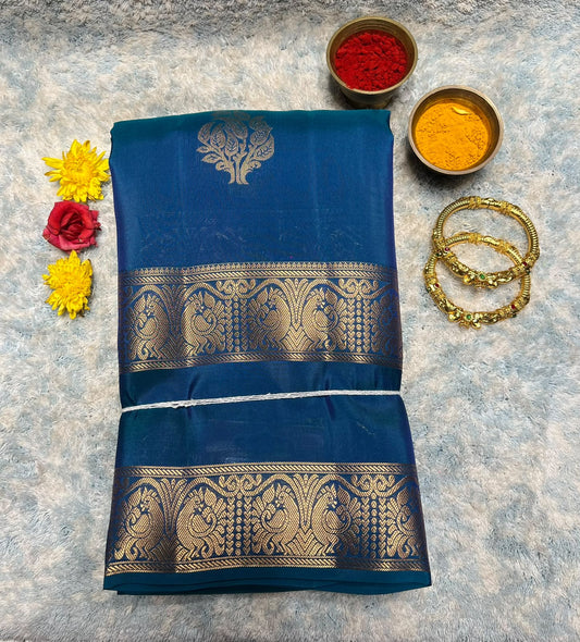 Kanchi Mix Silk Saree