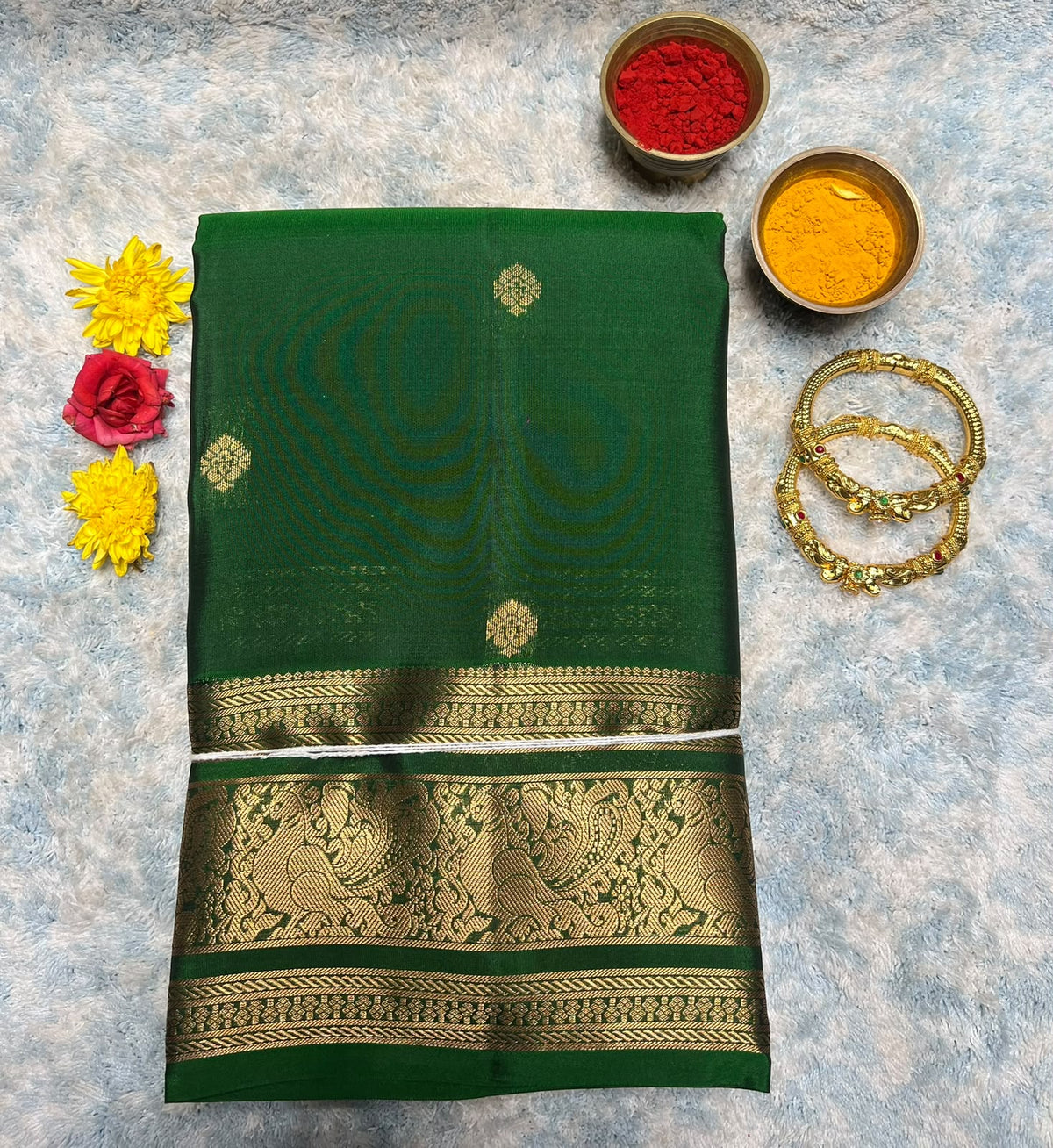 Kanchi Mix Silk Saree