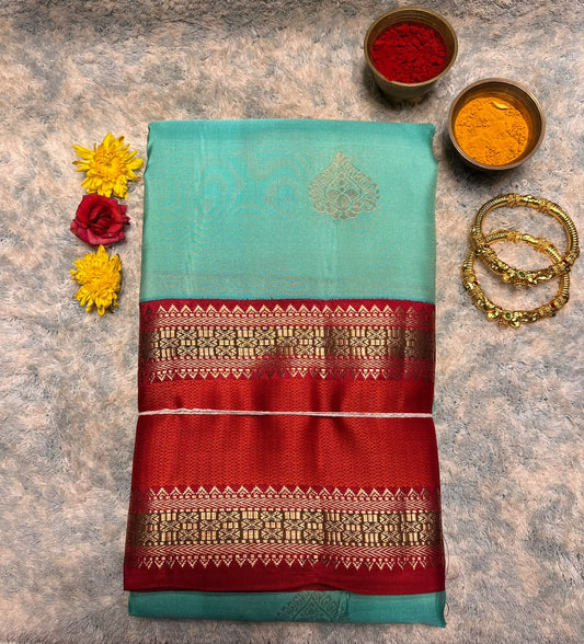 Kanchi Mix Silk Saree