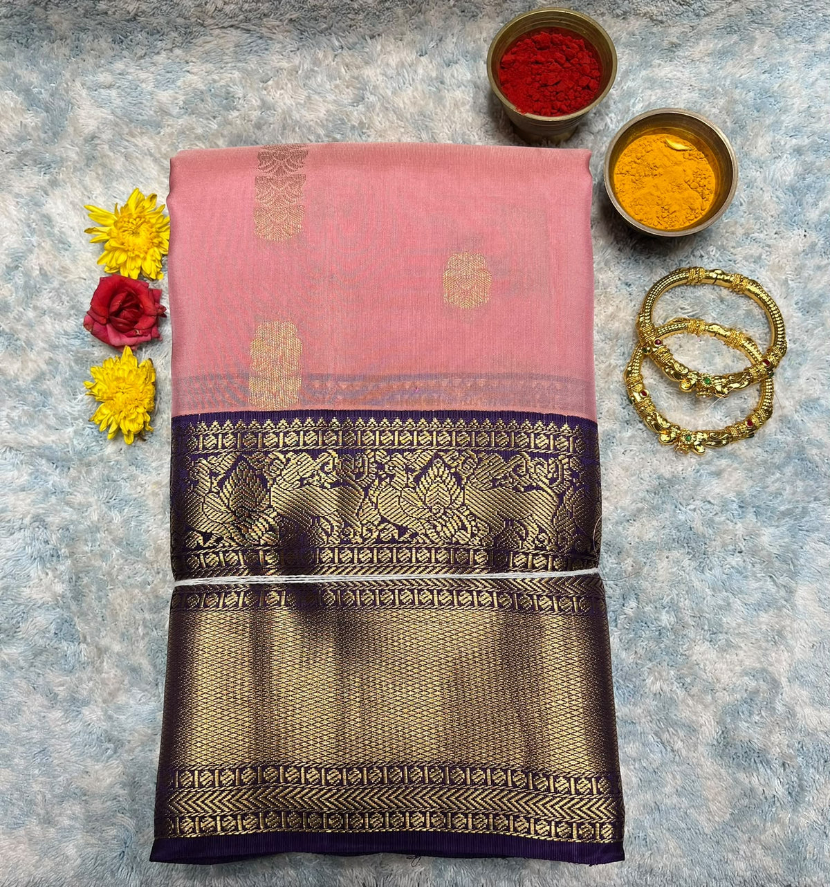 Kanchi Mix Silk Saree
