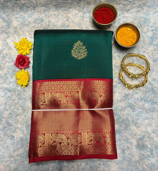 Kanchi Mix Silk Saree