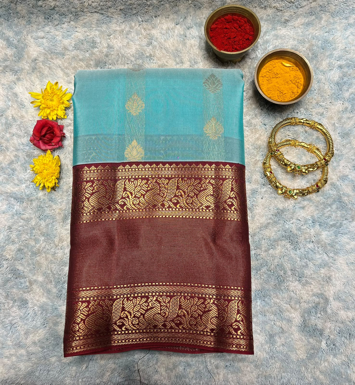 Kanchi Mix Silk Saree