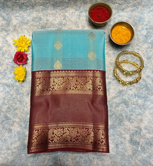 Kanchi Mix Silk Saree
