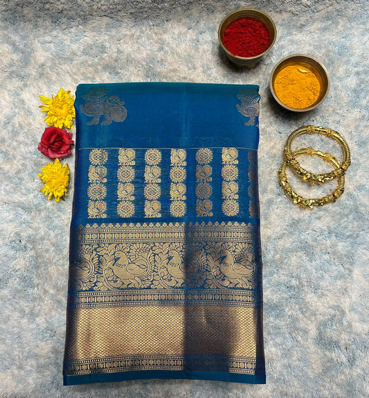 Kanchi Mix Silk Saree