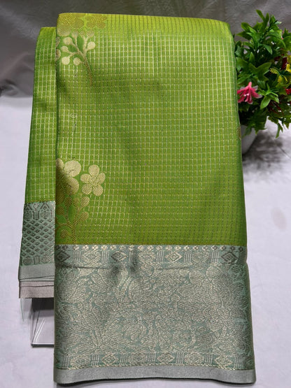 Kanchi Mix Silk Saree