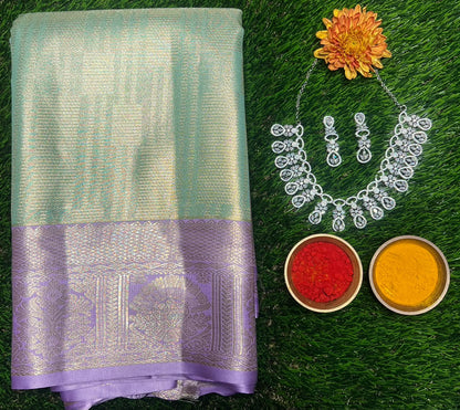 Kanchi Mix Silk Saree