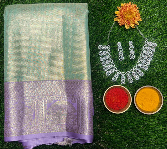 Kanchi Mix Silk Saree