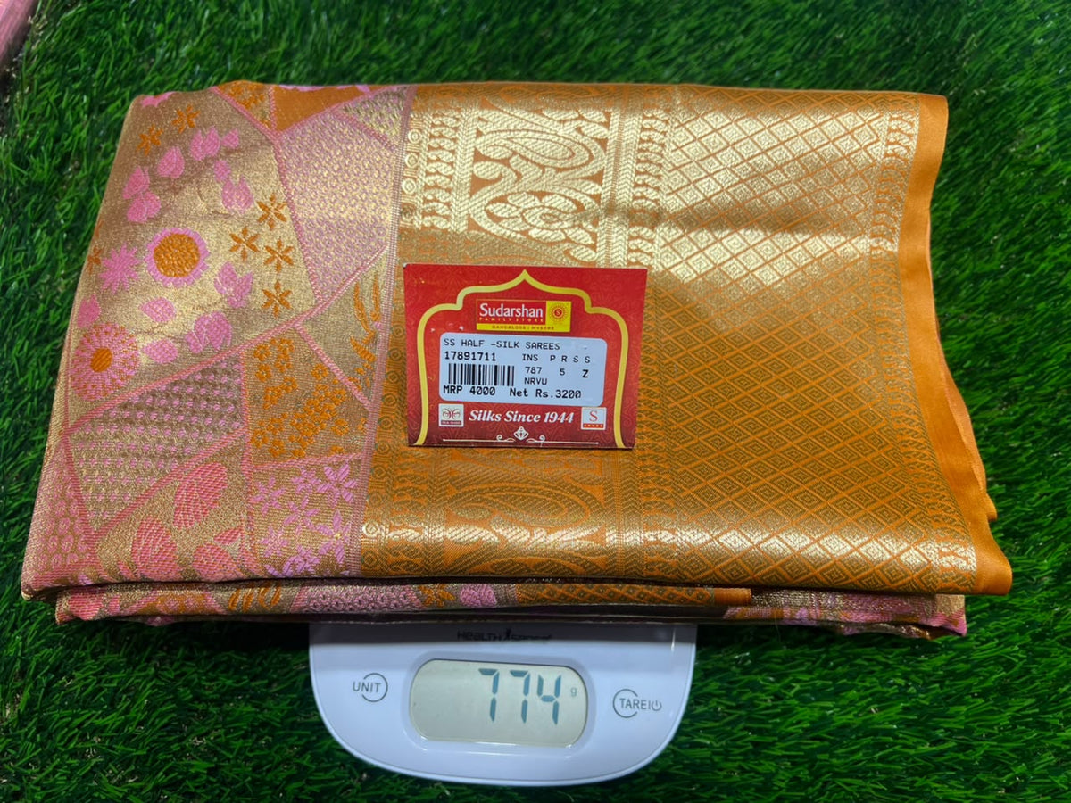 Kanchi Mix Silk Saree