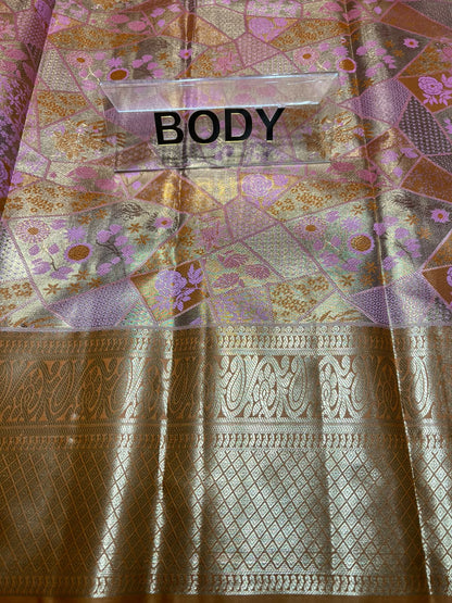 Kanchi Mix Silk Saree