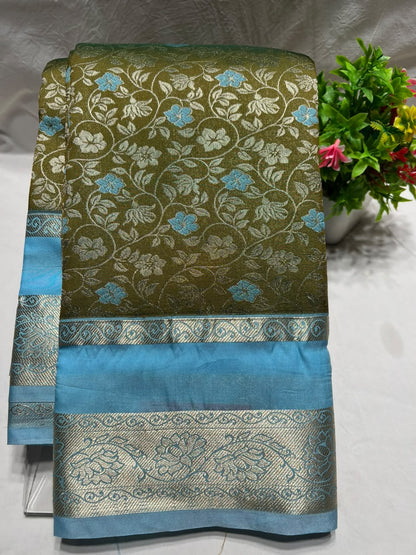 Kanchi Mix Silk Saree