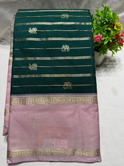 Kanchi Mix Silk Saree