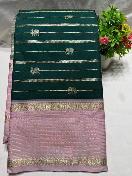 Kanchi Mix Silk Saree
