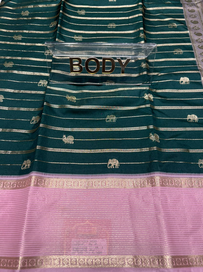 Kanchi Mix Silk Saree