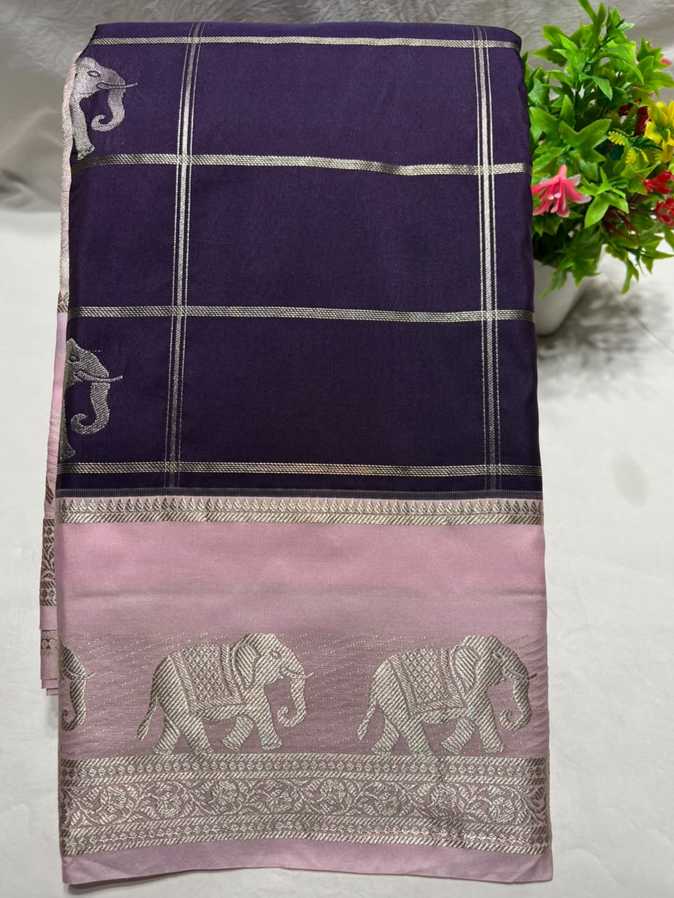 Kanchi Mix Silk Saree
