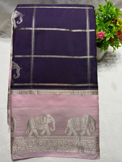 Kanchi Mix Silk Saree