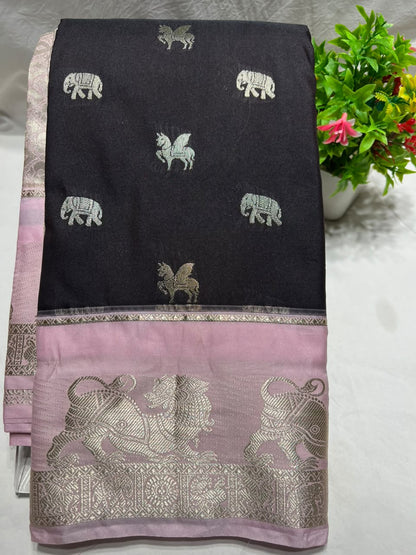 Kanchi Mix Silk Saree