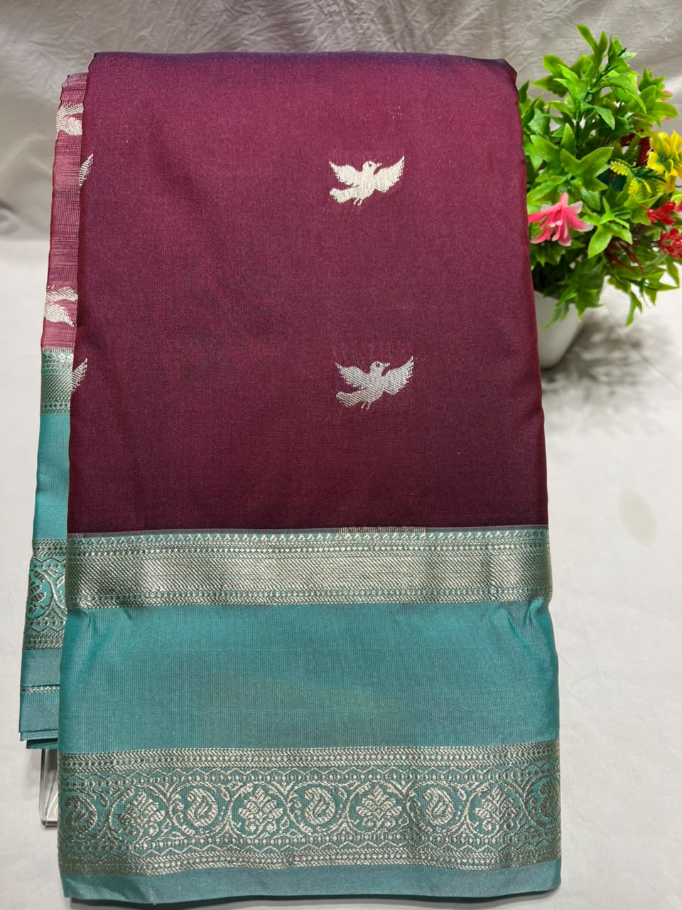 Kanchi Mix Silk Saree