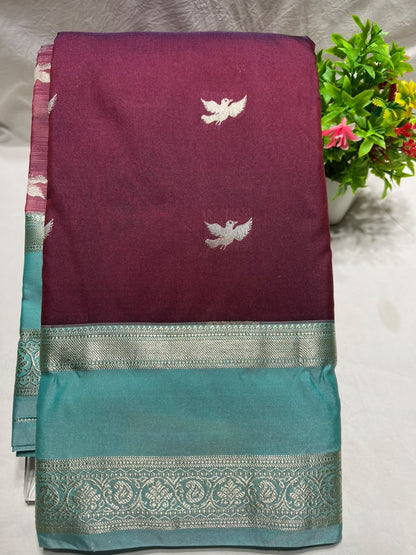 Kanchi Mix Silk Saree