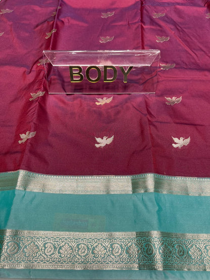 Kanchi Mix Silk Saree