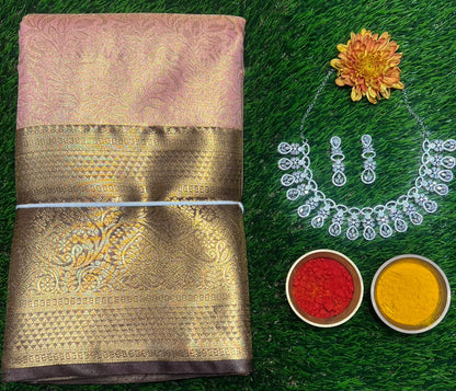 Kanchi Mix Silk Saree