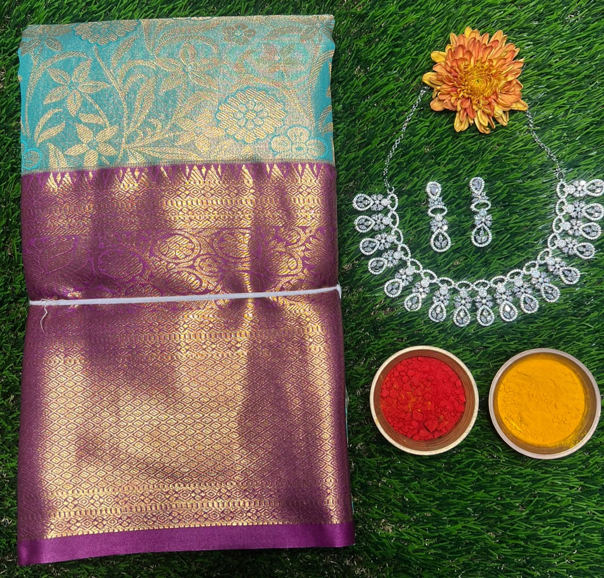 Kanchi Mix Silk Saree