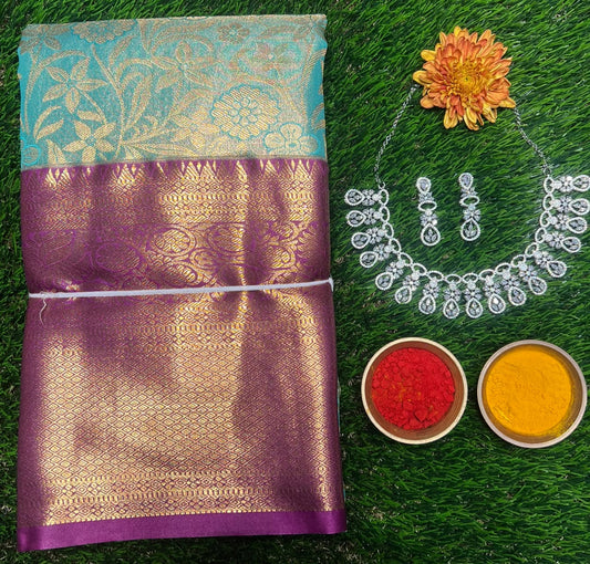 Kanchi Mix Silk Saree