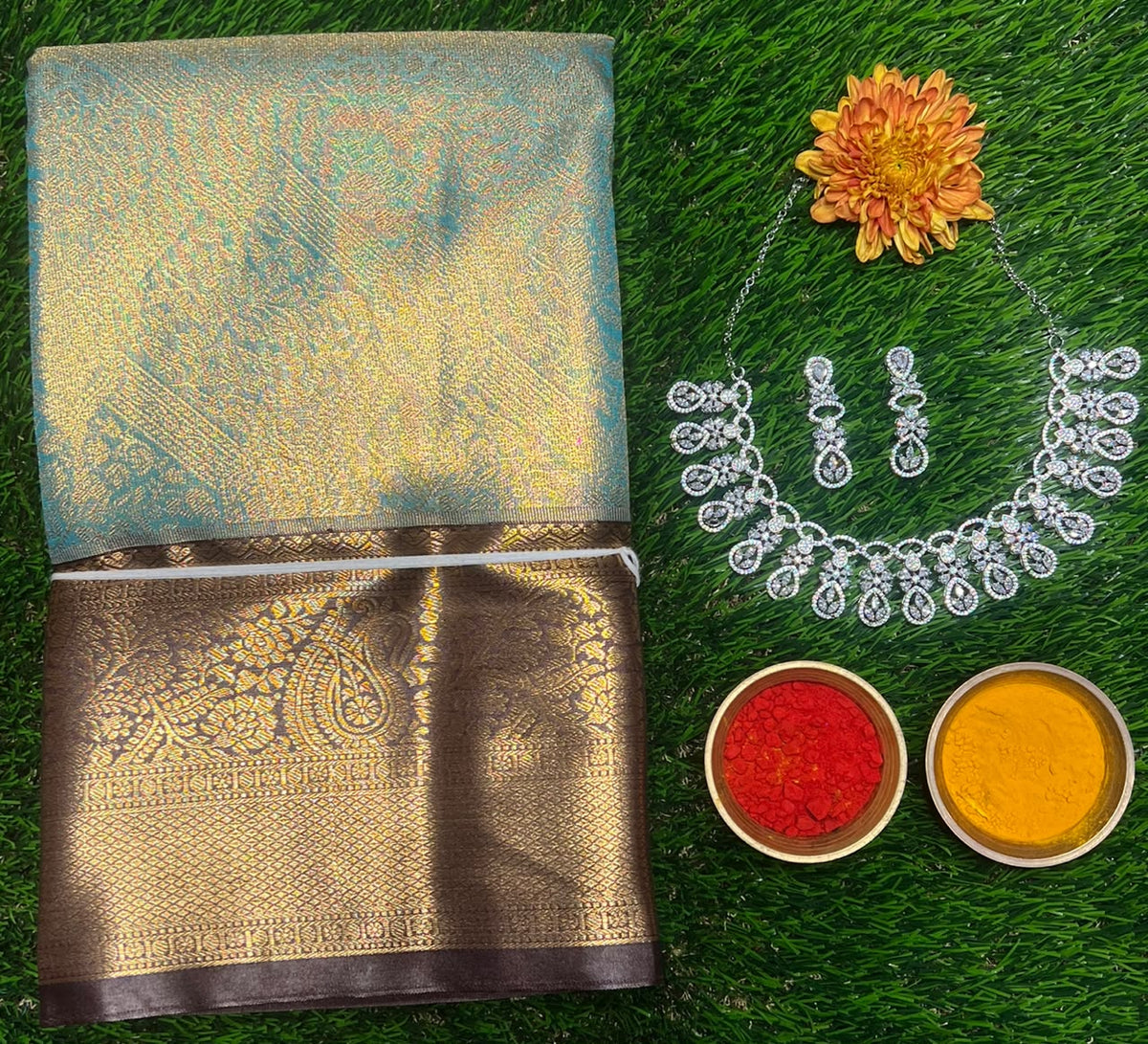 Kanchi Mix Silk Saree