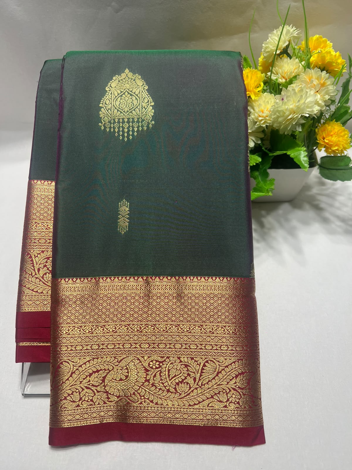 Kanchi Mix Silk Saree