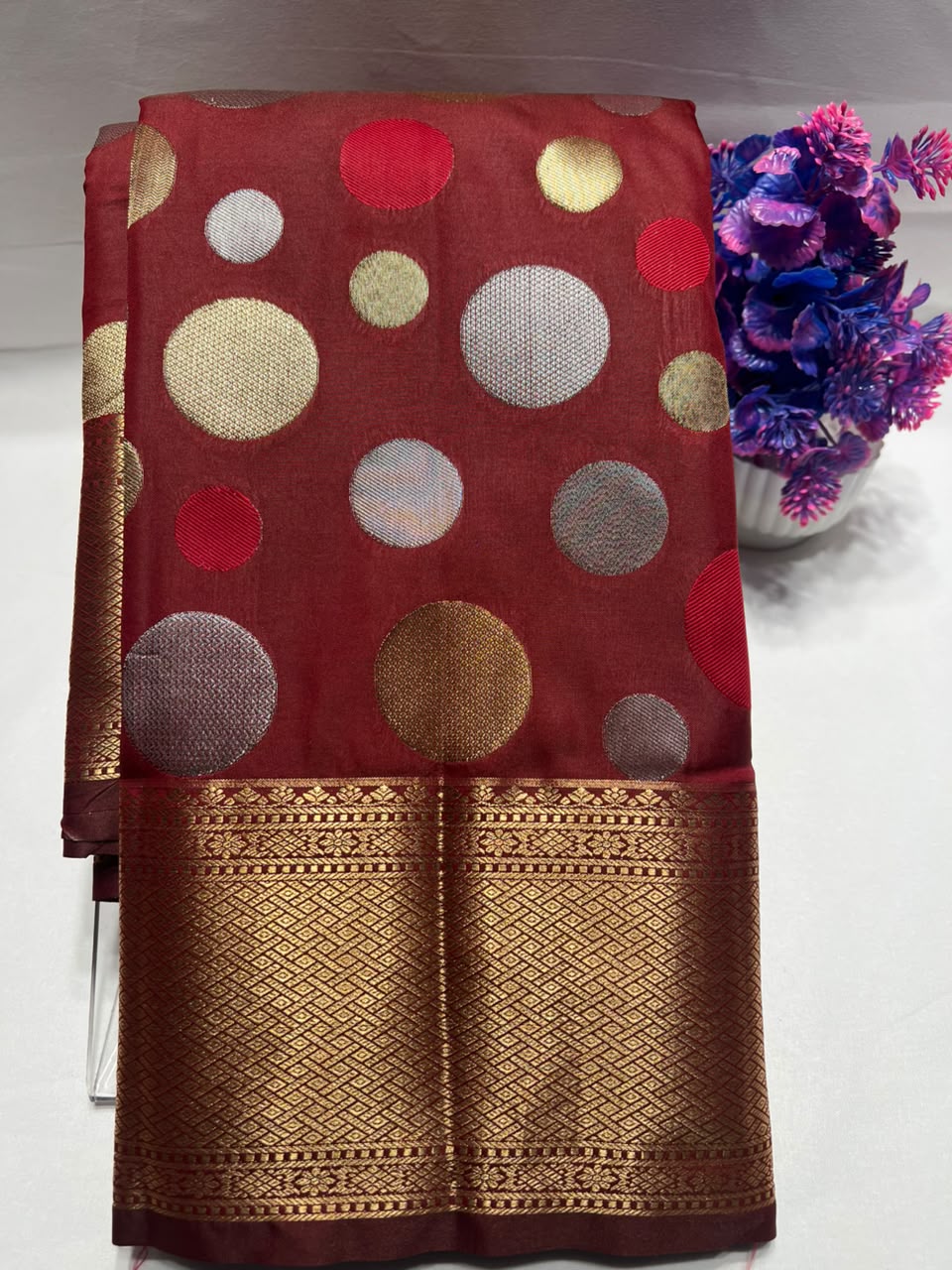 Kanchi Mix Silk Saree