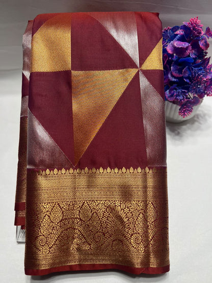 Kanchi Mix Silk Saree