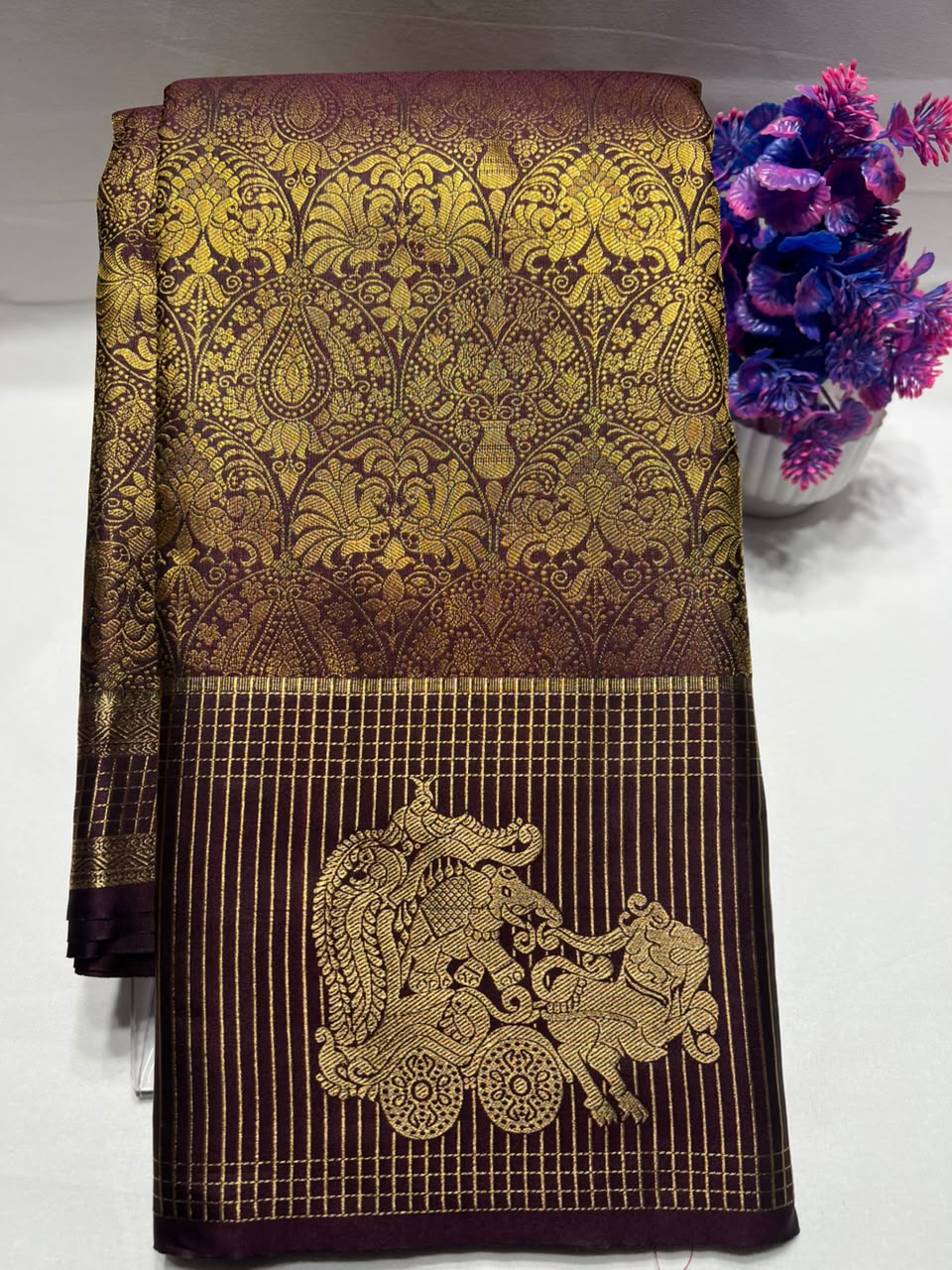Kanchi Mix Silk Saree