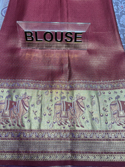 Kanchi Mix Silk Saree