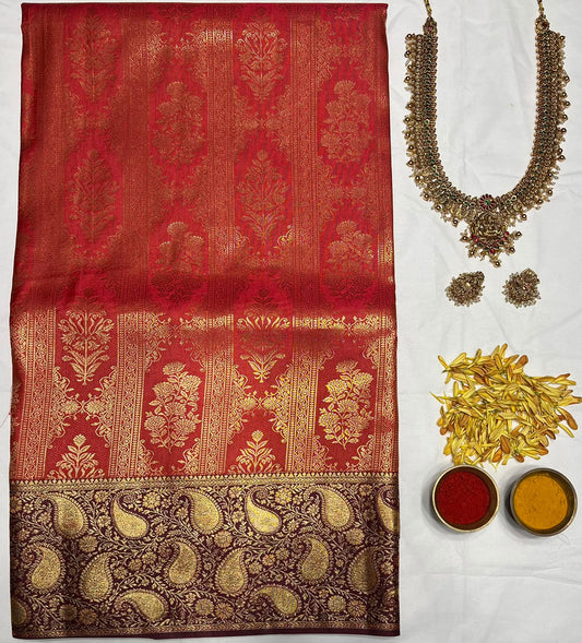 Kanchi Mix Silk Saree