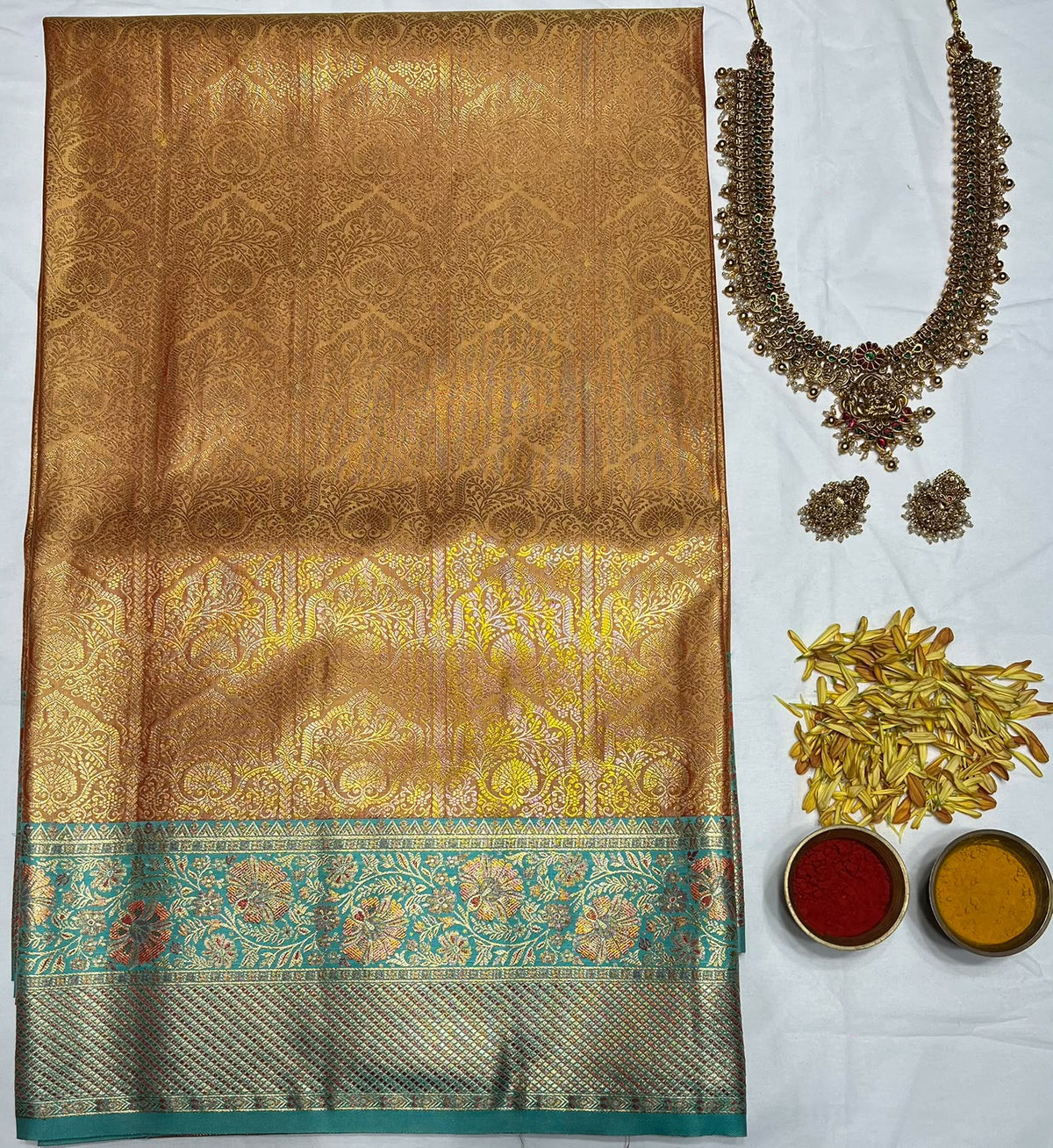 Kanchi Mix Silk Saree