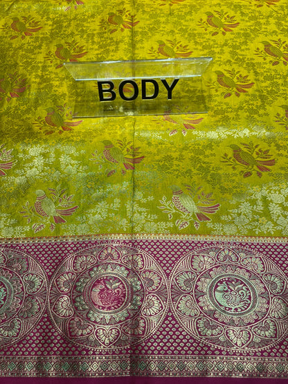 Kanchi Mix Silk Saree