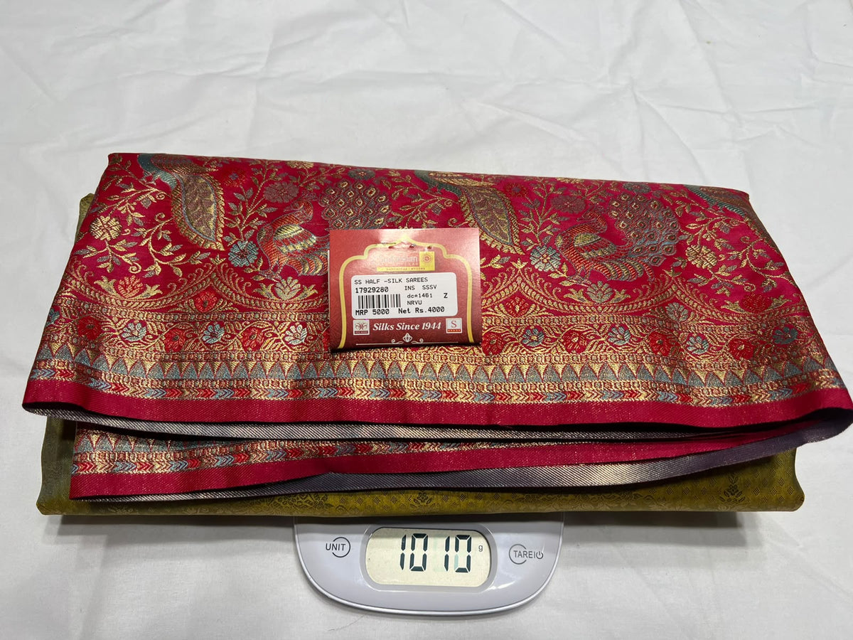 Kanchi Mix Silk Saree