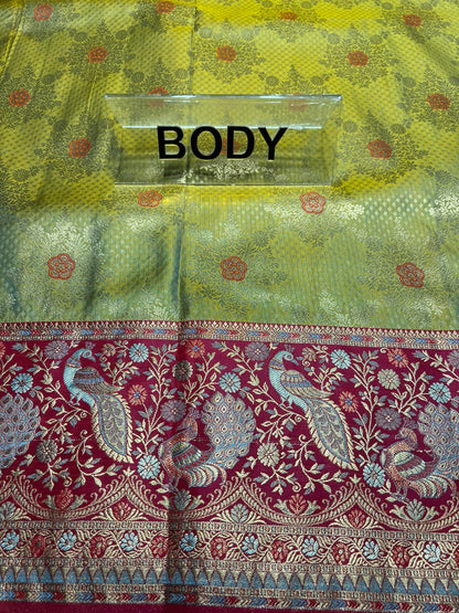 Kanchi Mix Silk Saree