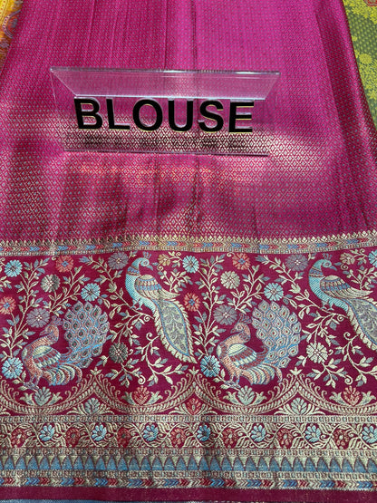 Kanchi Mix Silk Saree