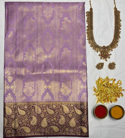 Kanchi Mix Silk Saree