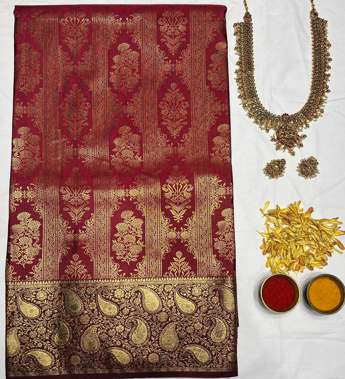 Kanchi Mix Silk Saree