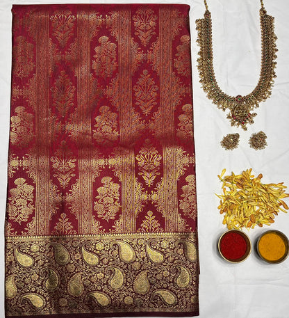 Kanchi Mix Silk Saree