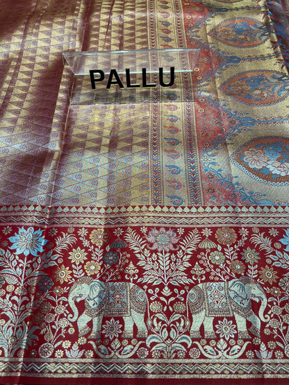 Kanchi Mix Silk Saree