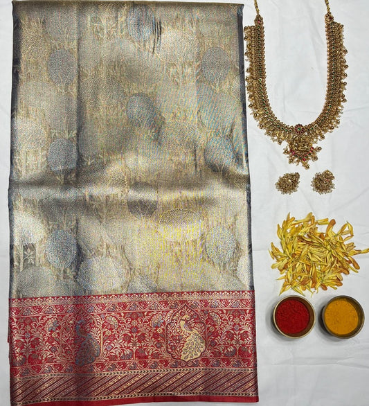 Kanchi Mix Silk Saree