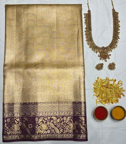 Kanchi Mix Silk Saree