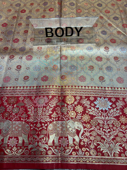 Kanchi Mix Silk Saree