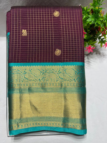 Kanchi Mix Silk Saree