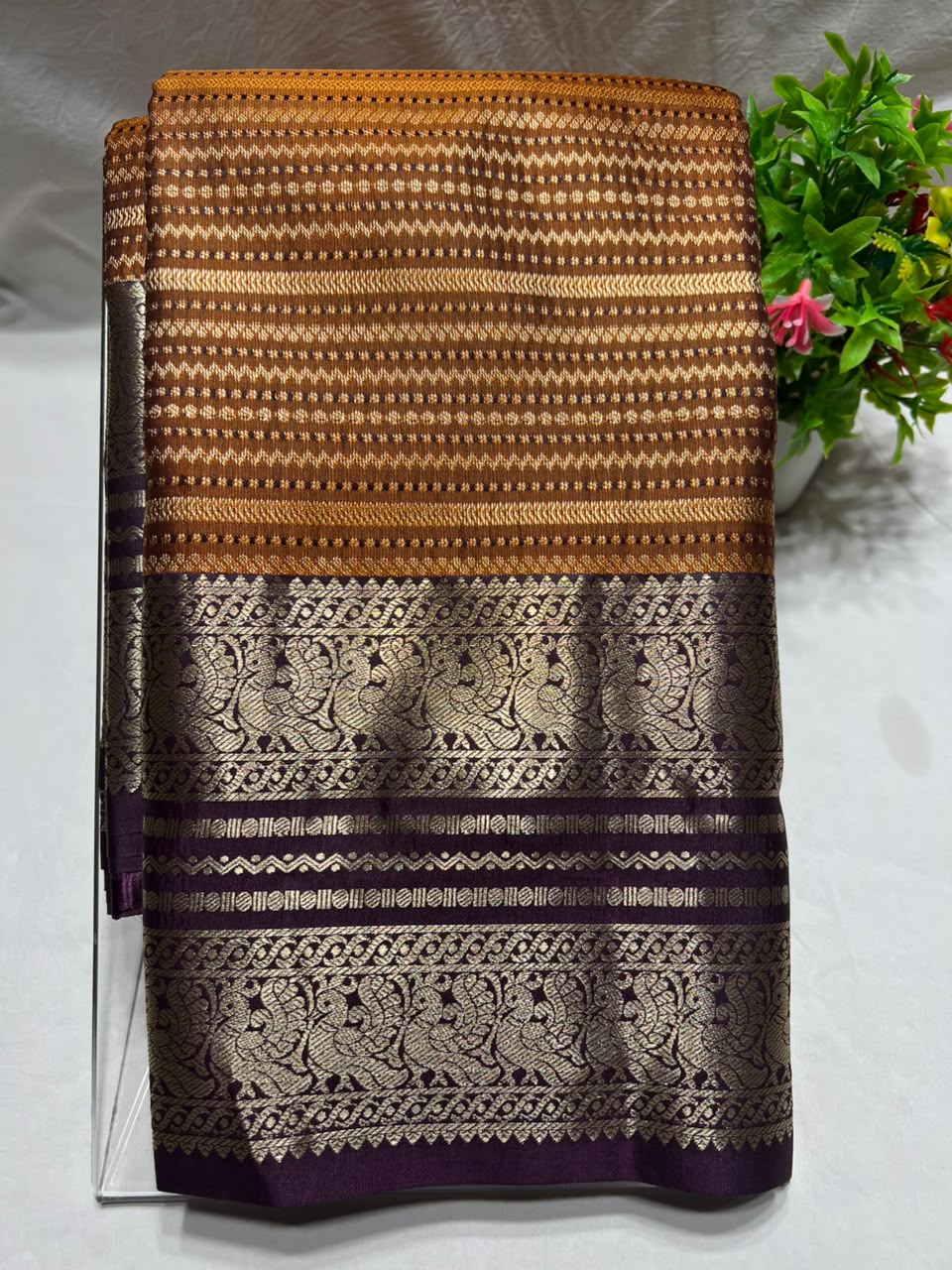 Kanchi Mix Silk Saree