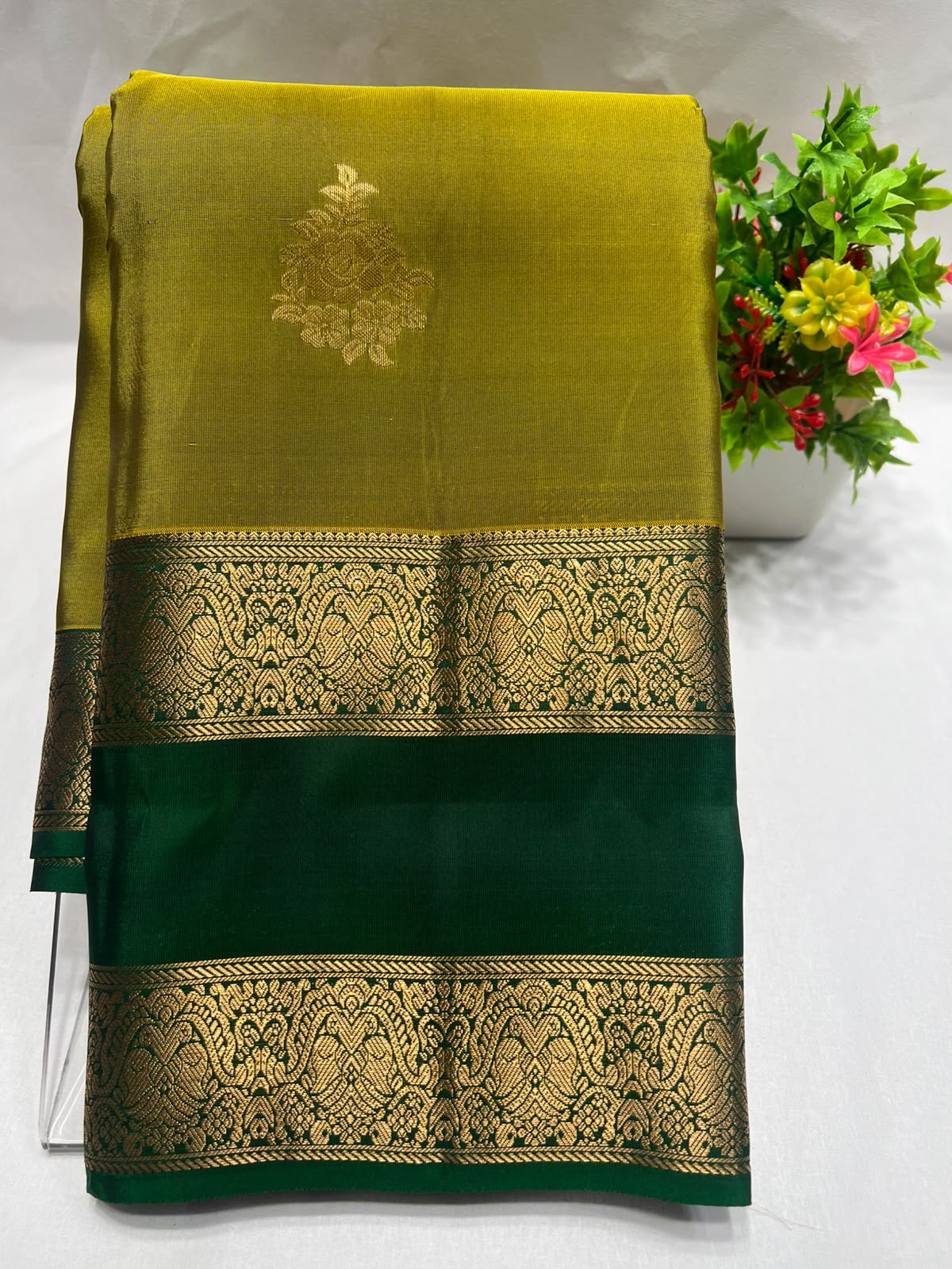 Kanchi Mix Silk Saree