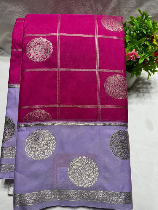 Kanchi Mix Silk Saree
